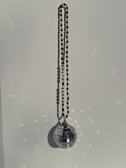 Delta Gamma Disco Ball Suncatcher / Car Charm