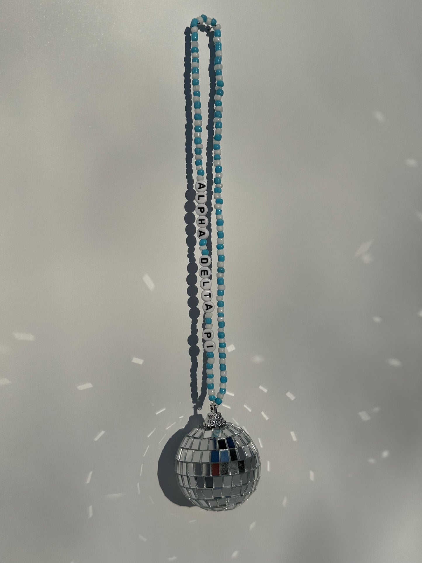 Alpha Delta Pi Disco Ball Suncatcher / Car Charm