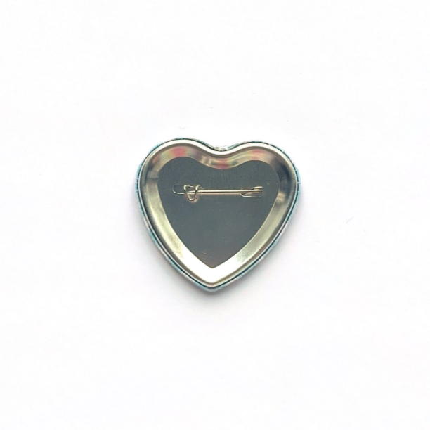 Gamma Kappa Delta Picnic Heart Button