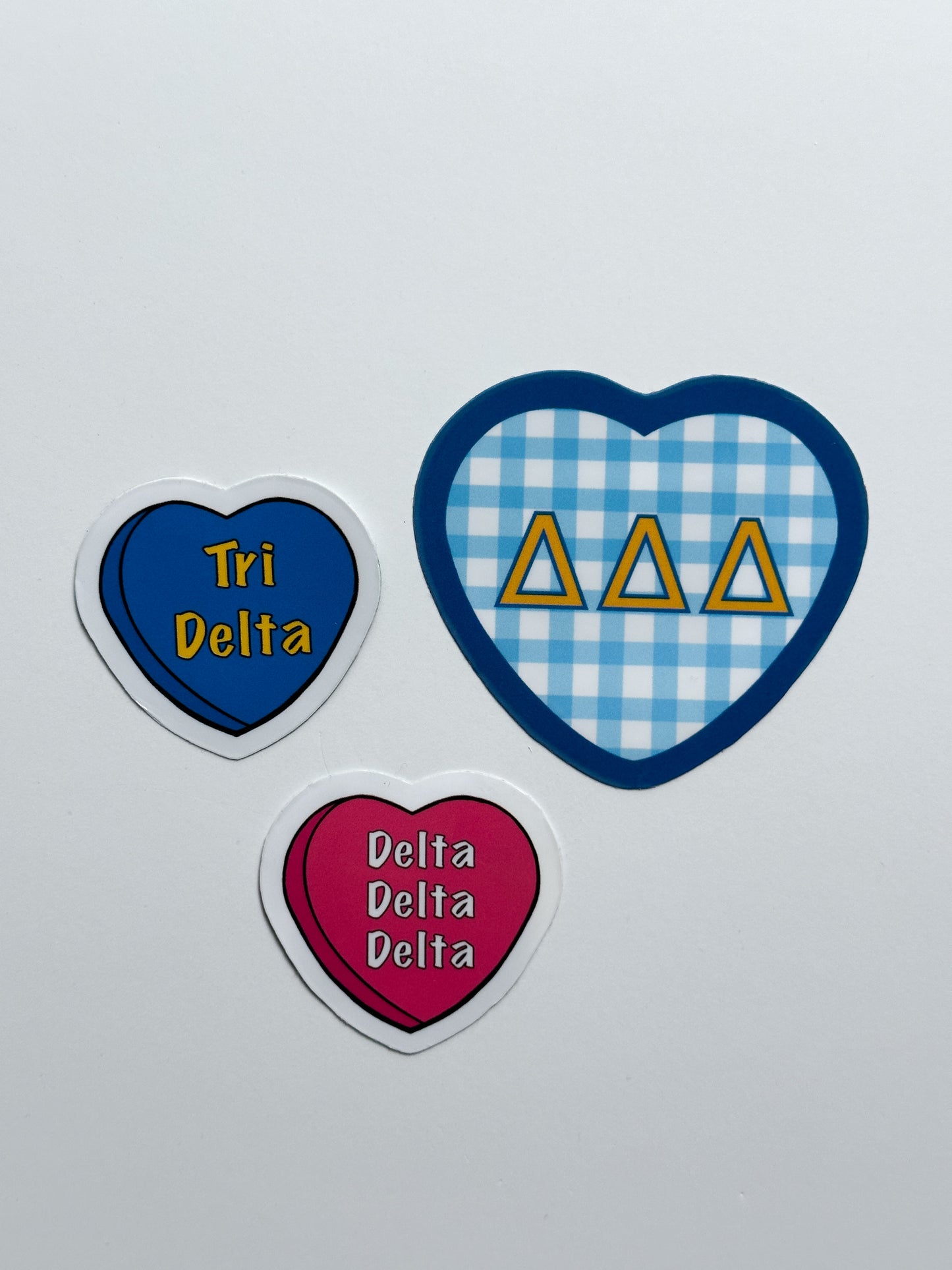 Sorority Hearts Sticker Set