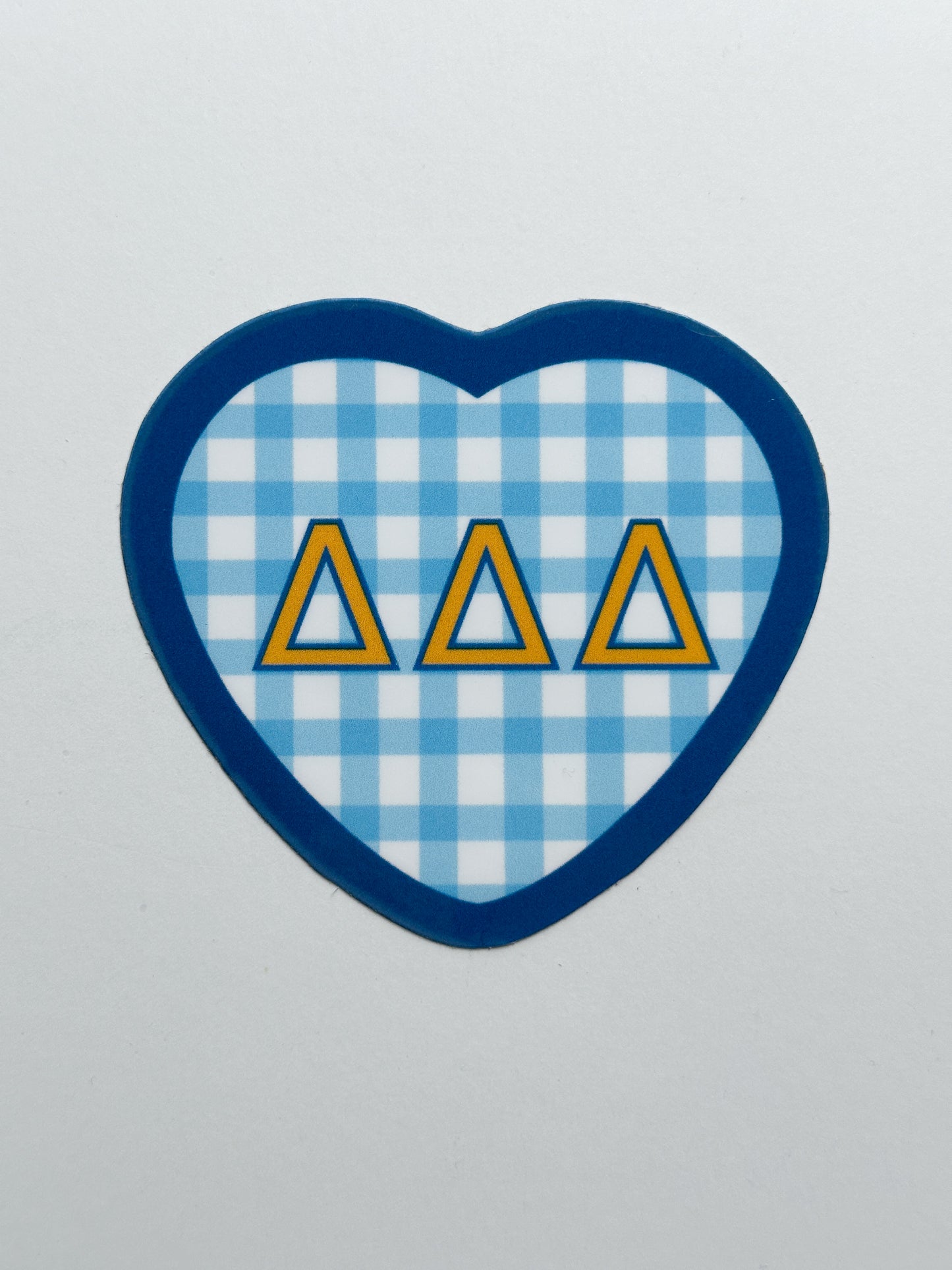 Picnic Heart Sorority Sticker