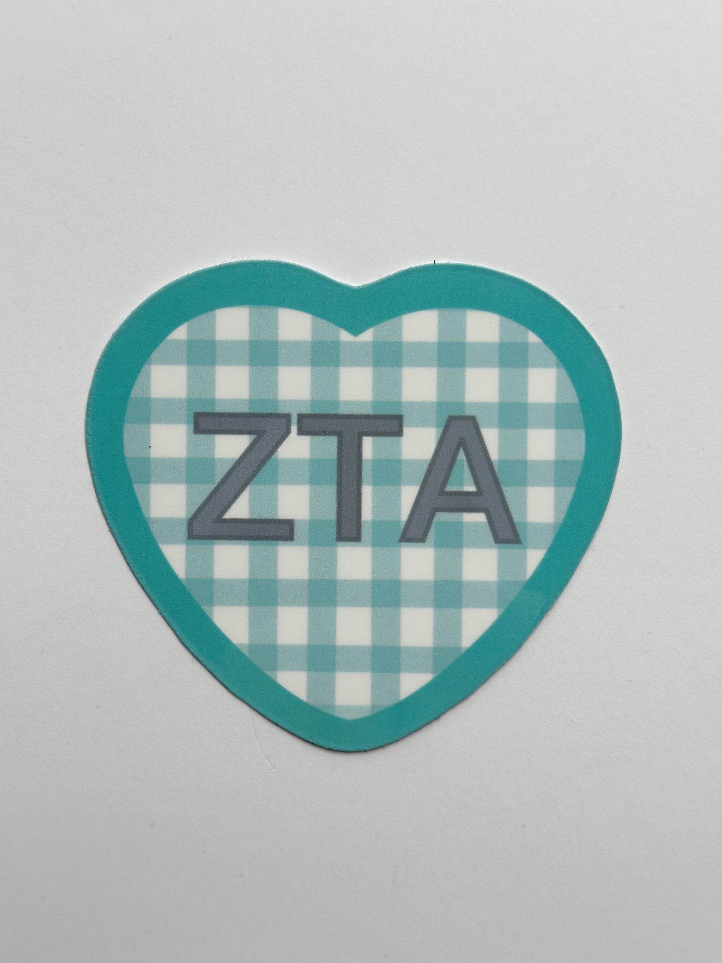 Picnic Heart Sorority Sticker