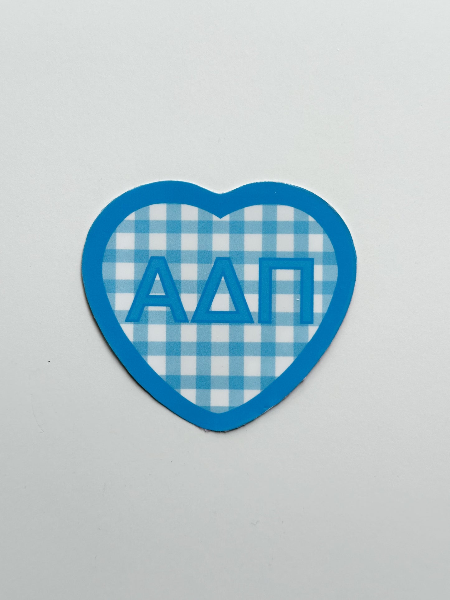 Picnic Heart Sorority Sticker