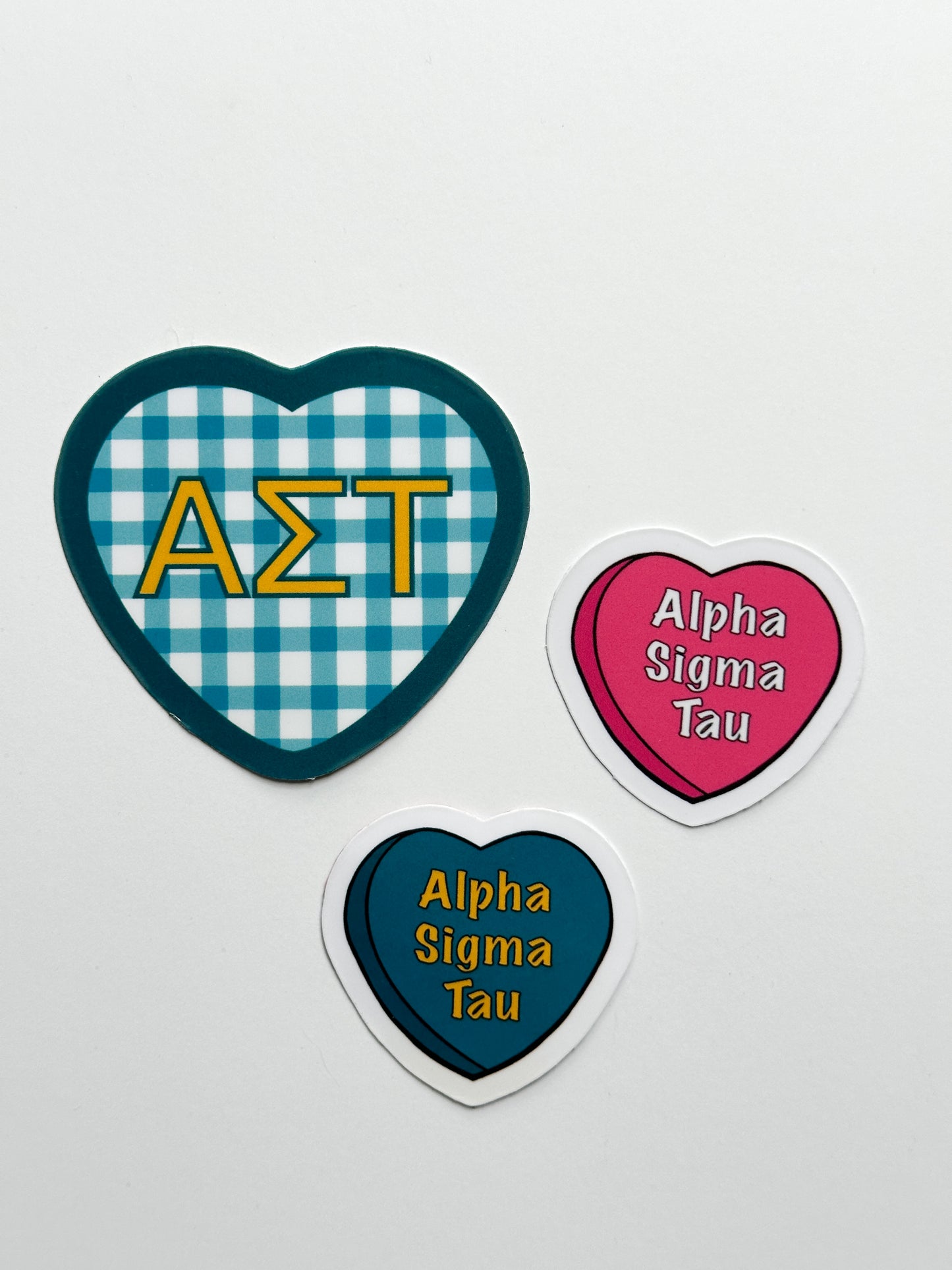 Sorority Hearts Sticker Set