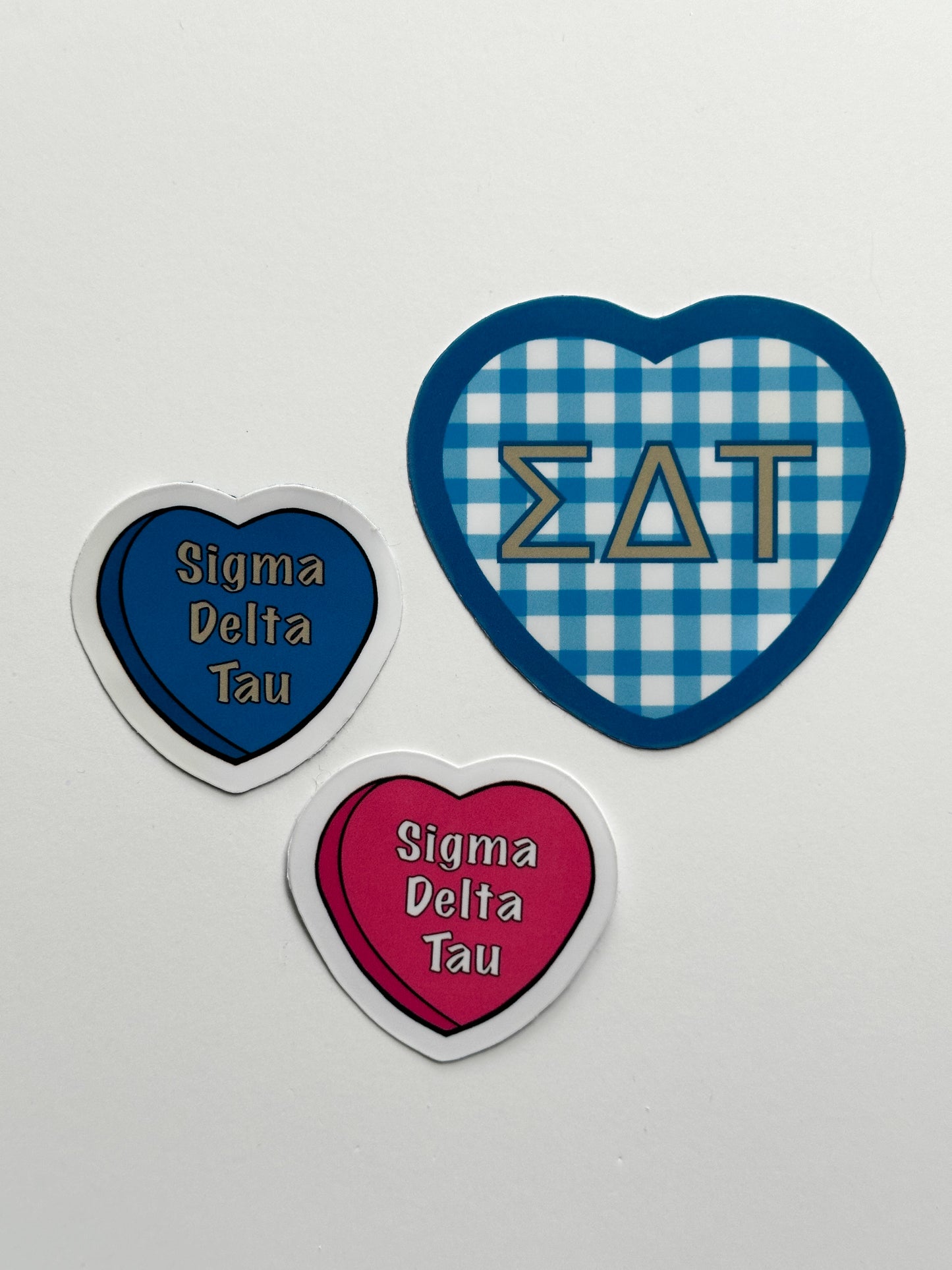 Sorority Hearts Sticker Set