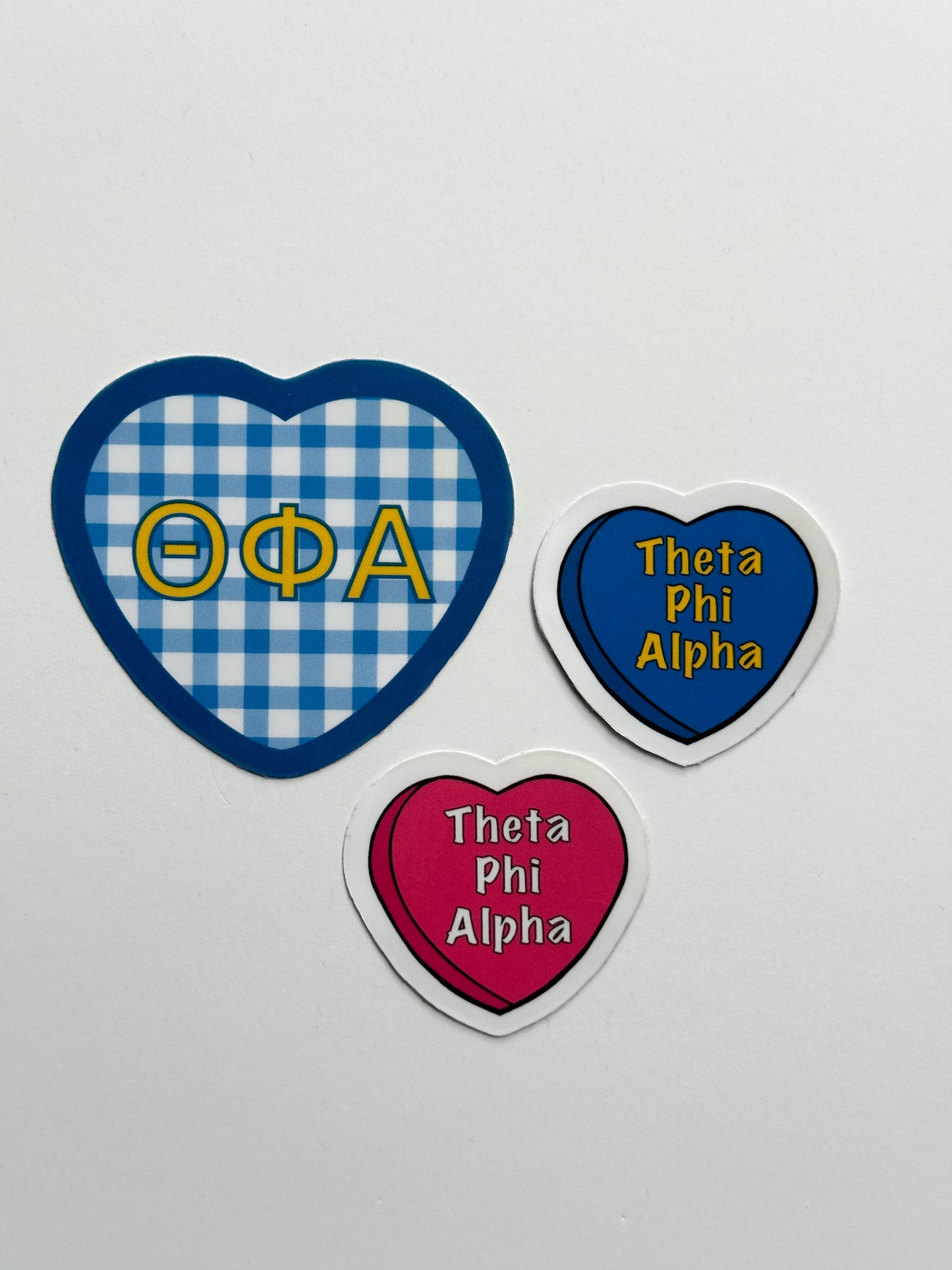 Sorority Hearts Sticker Set
