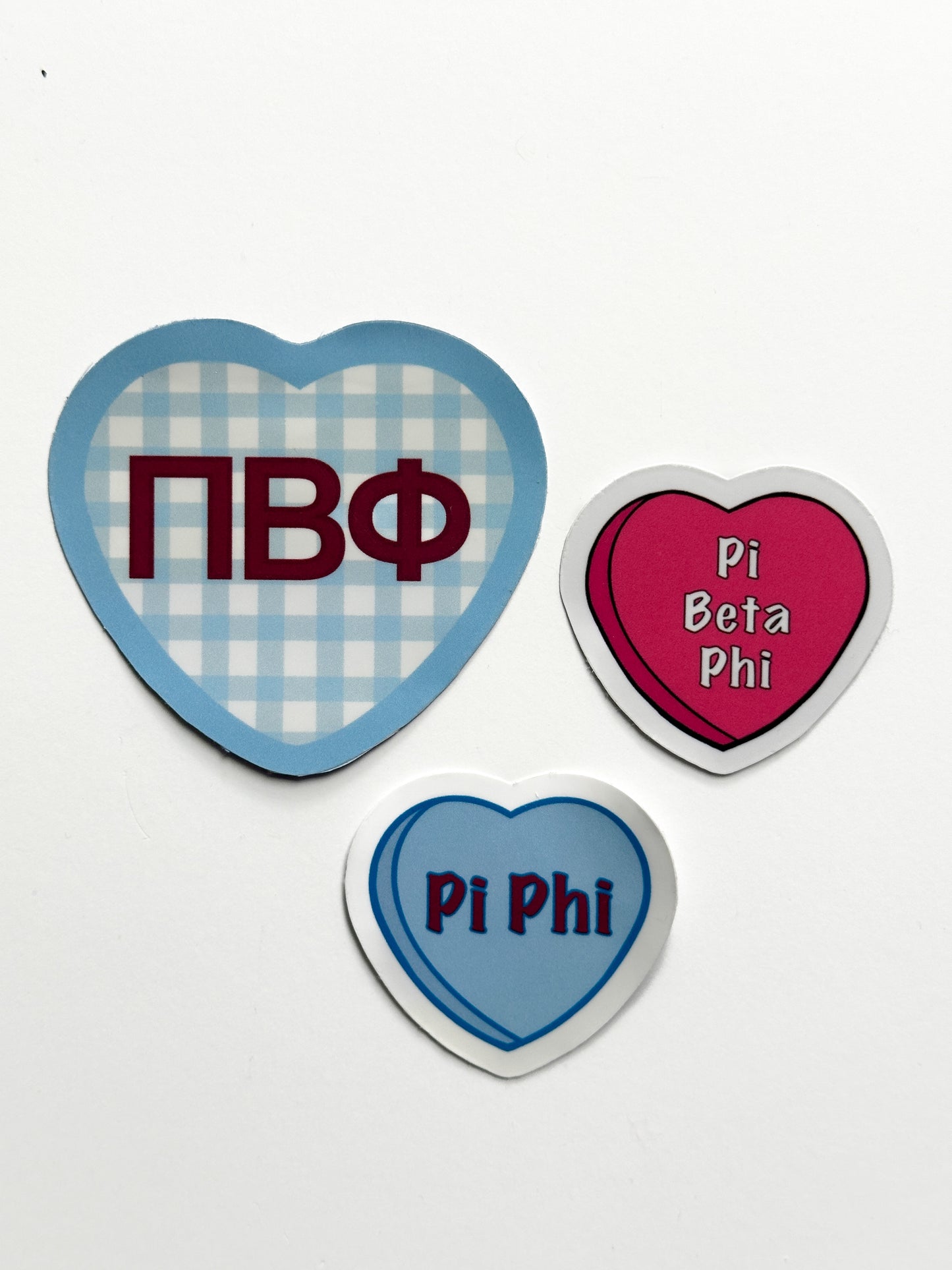 Sorority Hearts Sticker Set