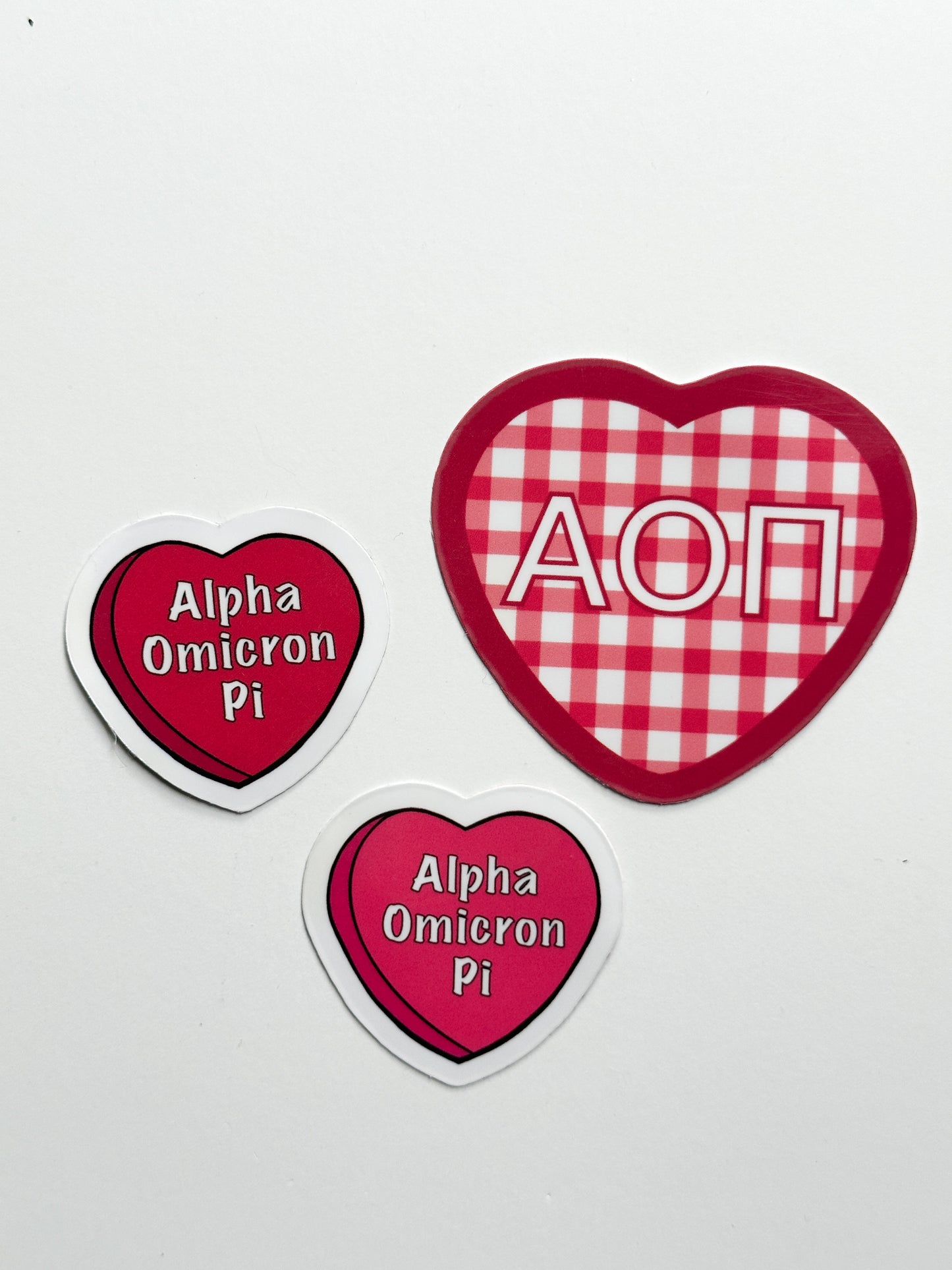 Sorority Hearts Sticker Set
