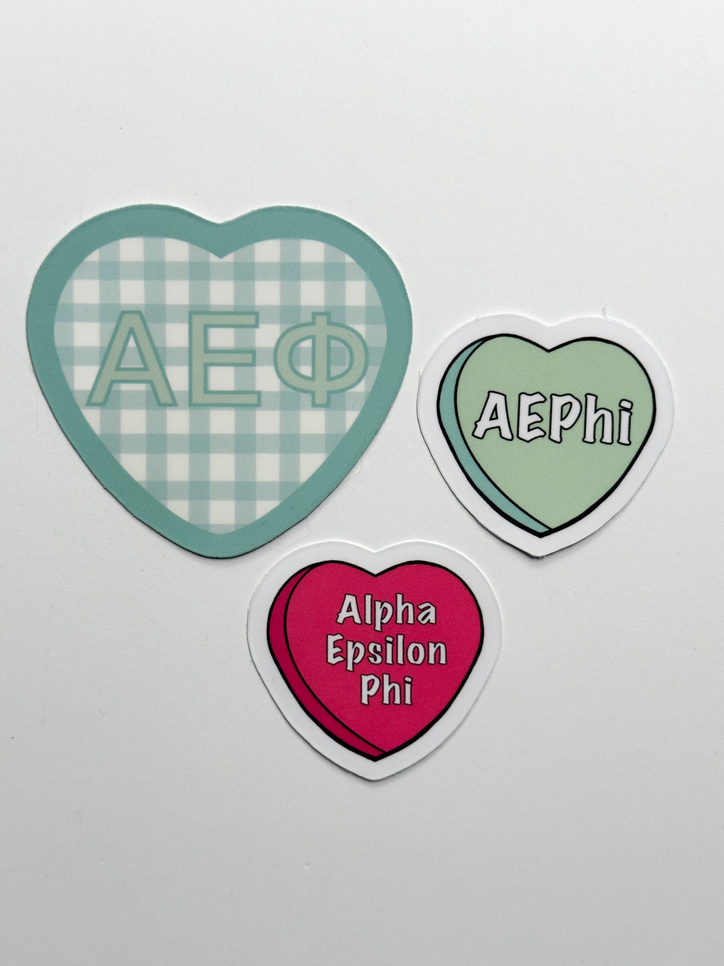 Sorority Hearts Sticker Set