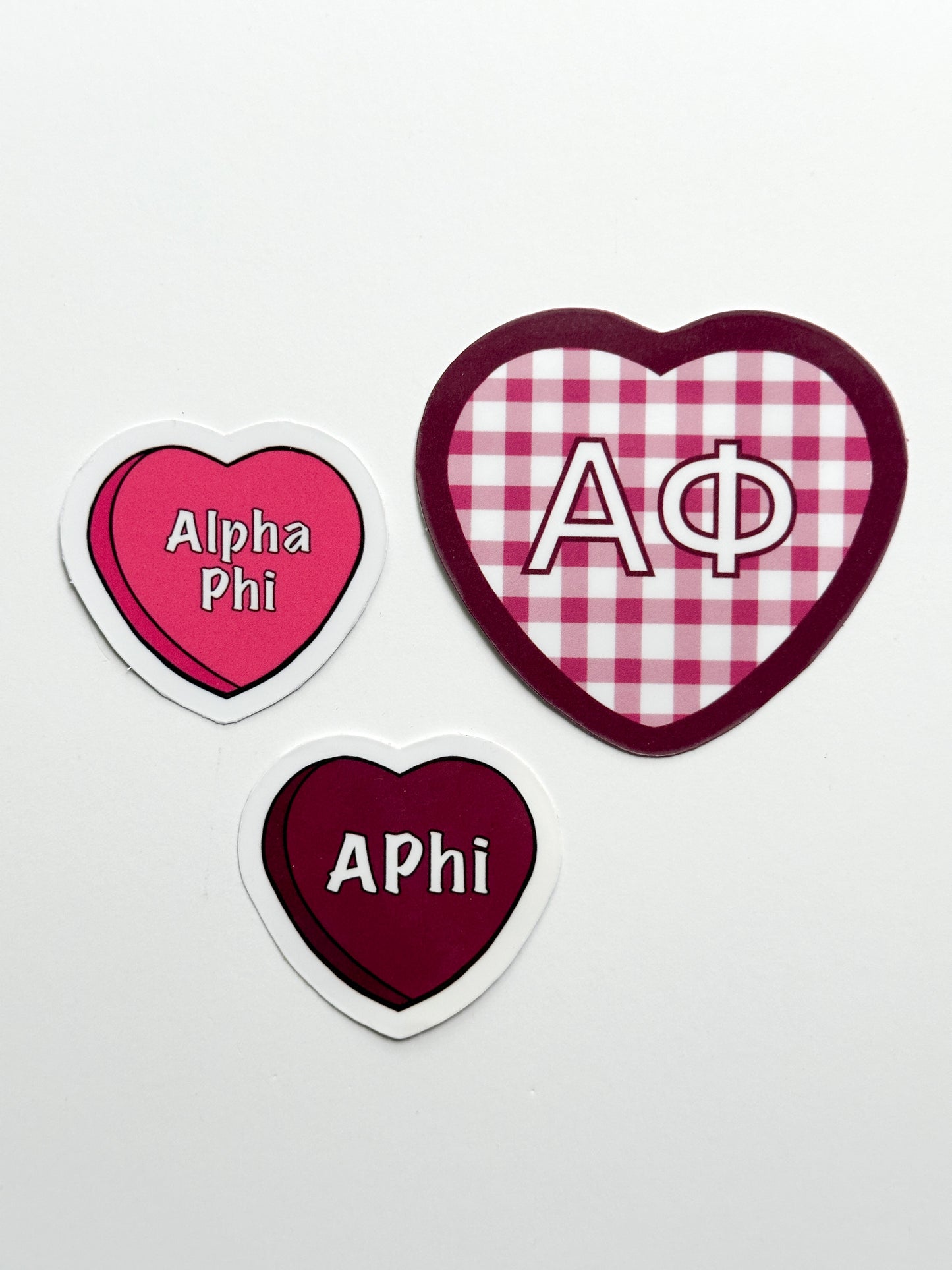 Sorority Hearts Sticker Set