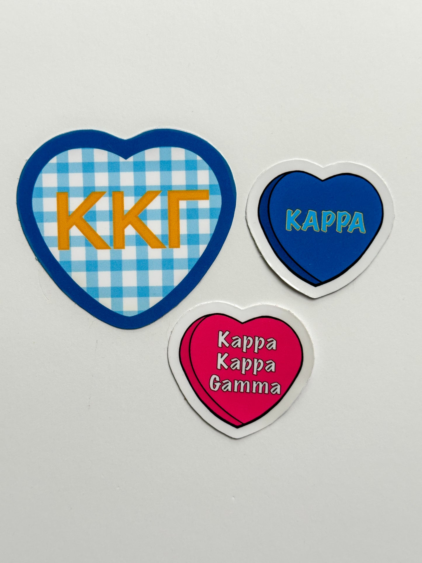 Sorority Hearts Sticker Set