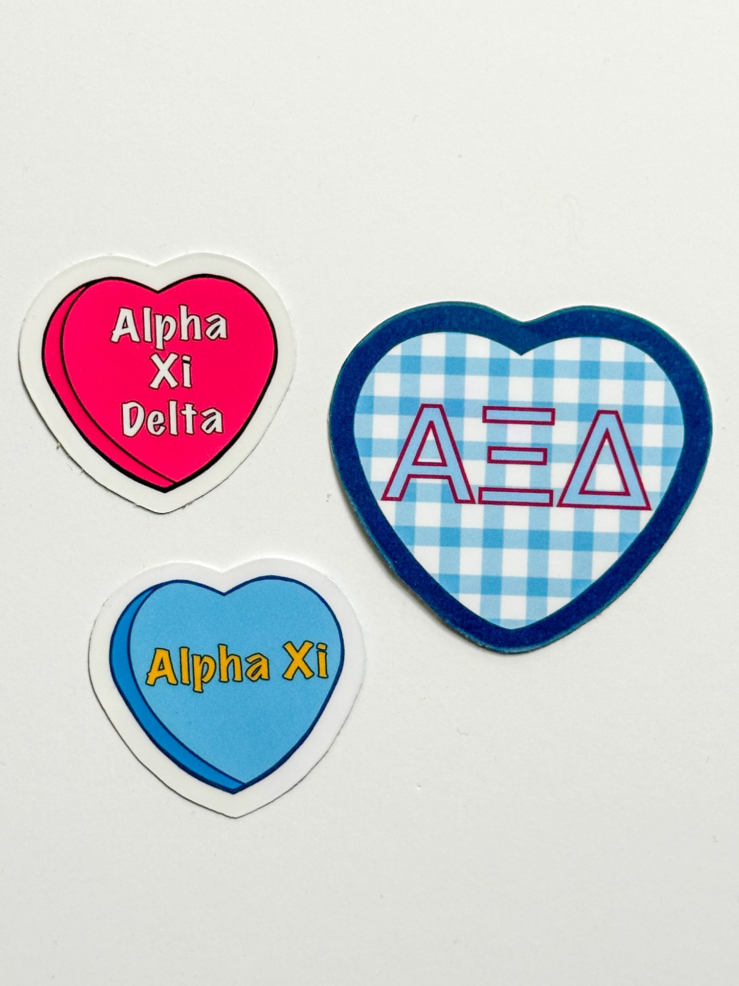 Sorority Hearts Sticker Set