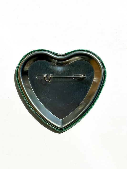 Zeta Tau Alpha Candy Heart Button