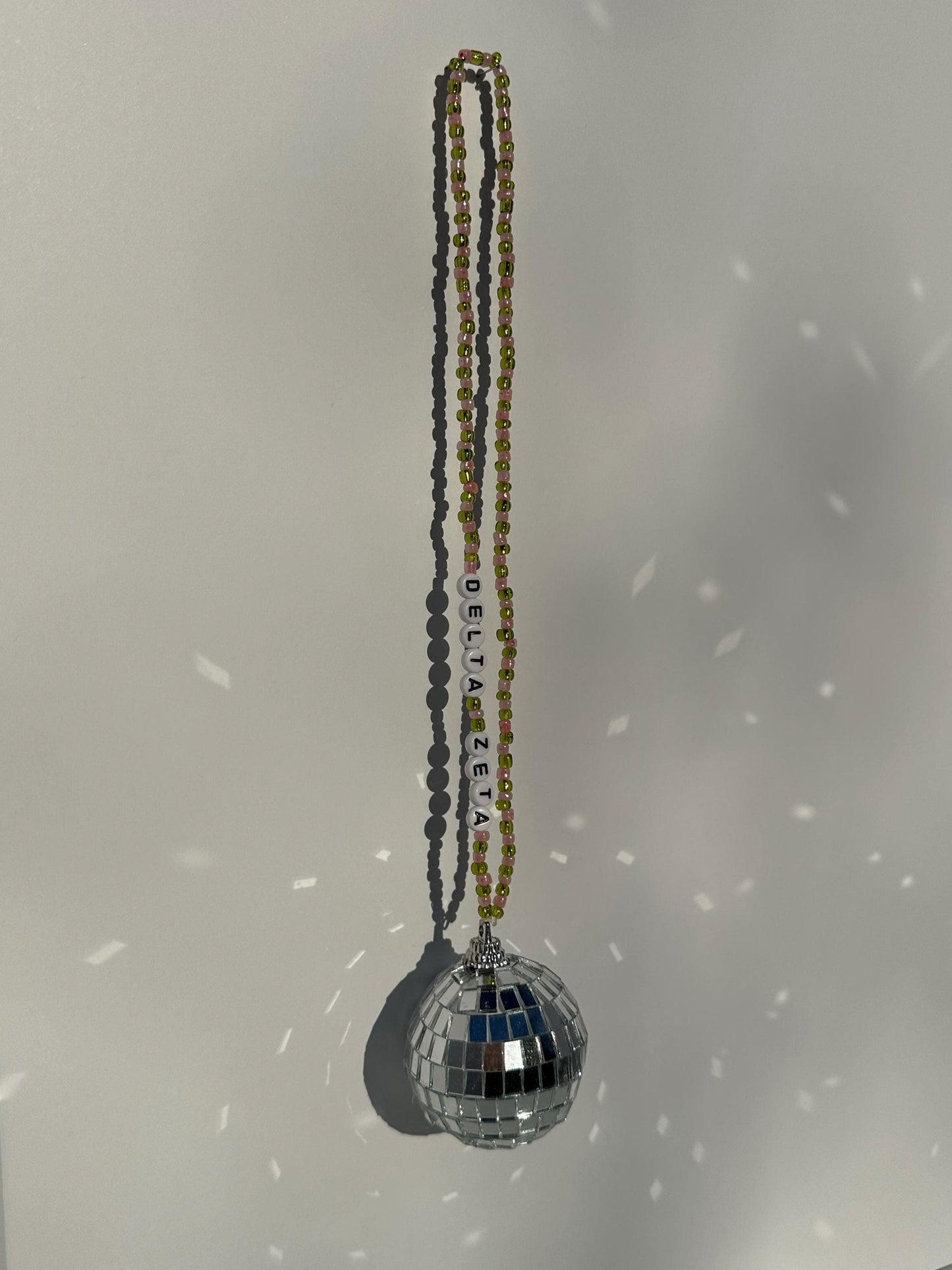 Delta Zeta Disco Ball Suncatcher / Car Charm