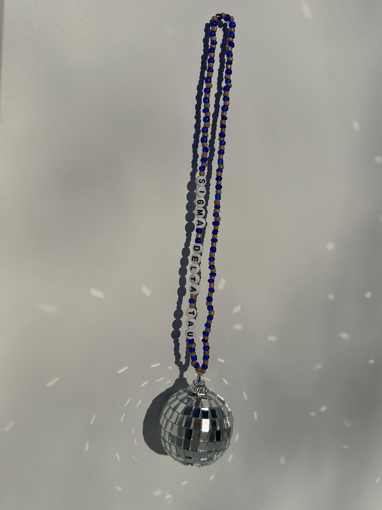 Sigma Delta Tau Disco Ball Suncatcher / Car Charm