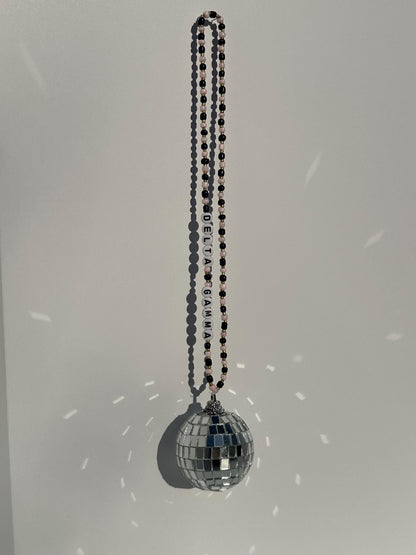 Delta Gamma Disco Ball Suncatcher / Car Charm