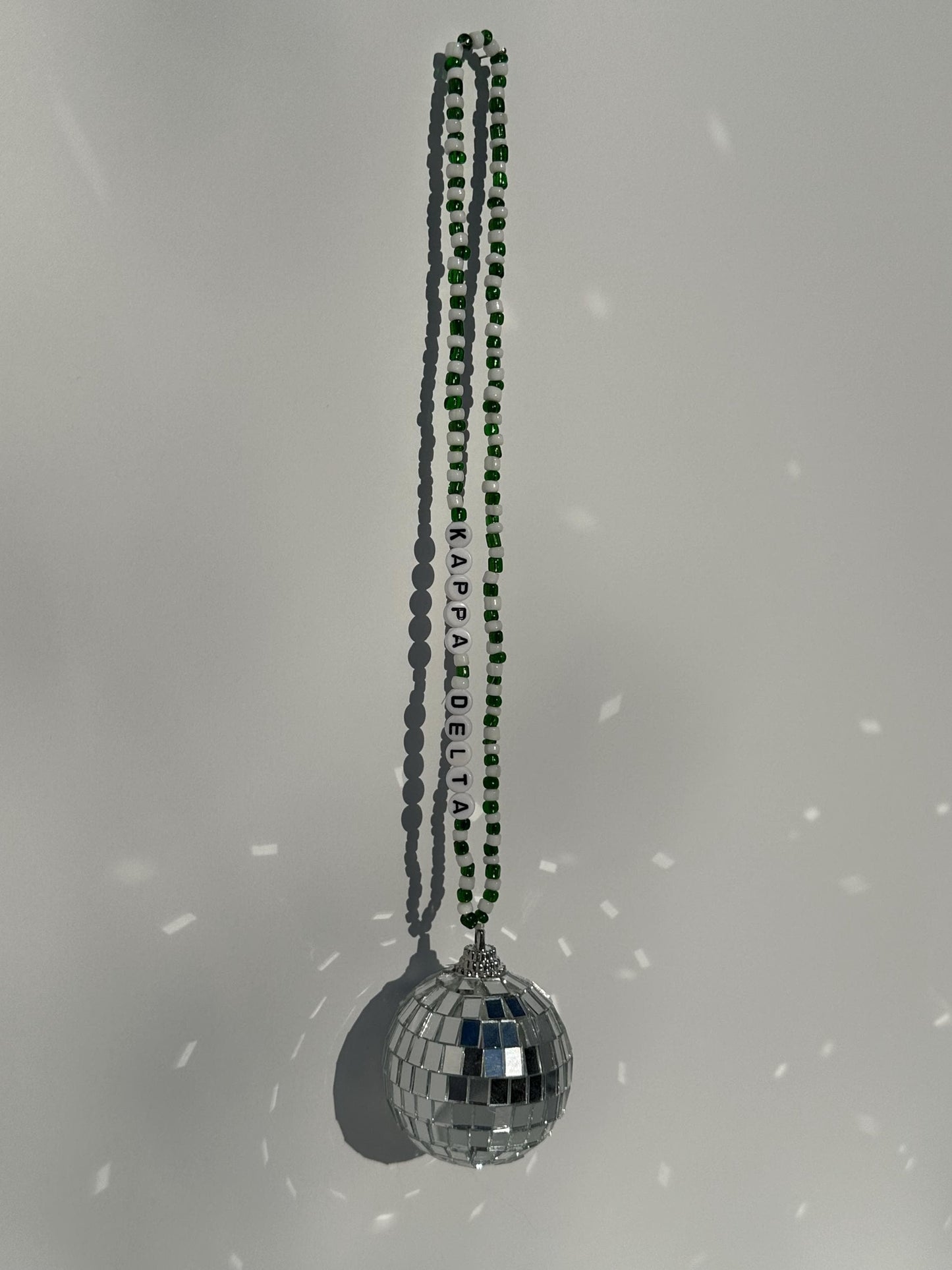 Kappa Delta Disco Ball Suncatcher / Car Charm