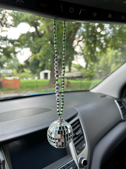 Kappa Delta Disco Ball Suncatcher / Car Charm