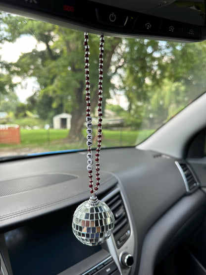 Alpha Phi Disco Ball Suncatcher / Car Charm