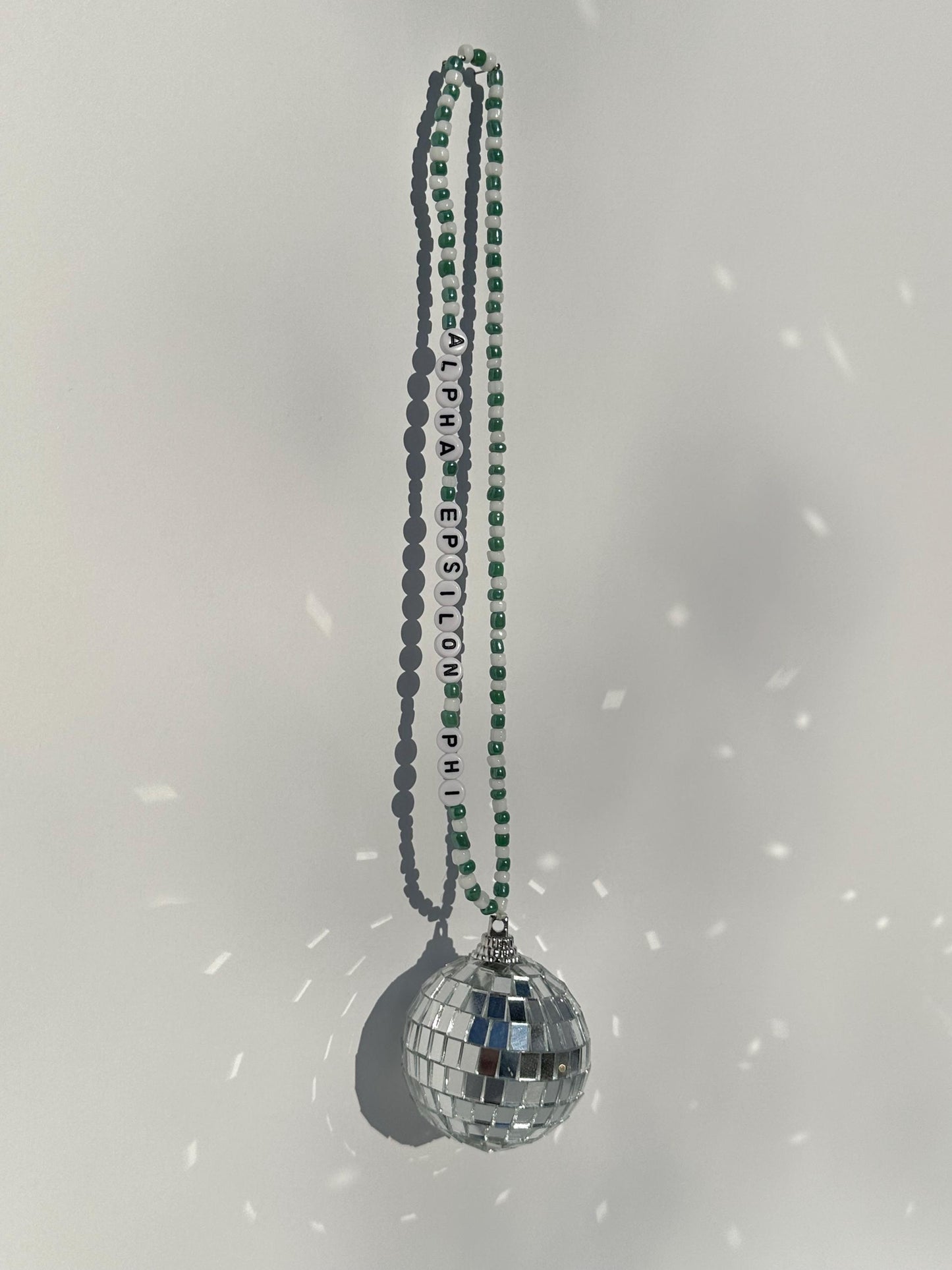 Alpha Epsilon Phi Disco Ball Suncatcher / Car Charm