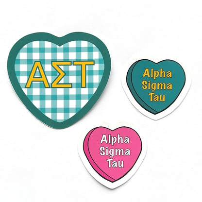 Sorority Hearts Sticker Set