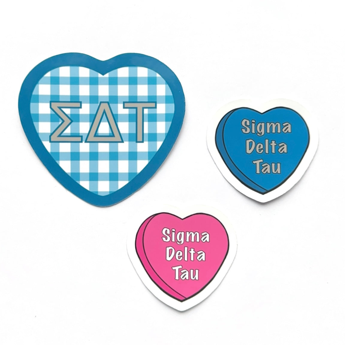 Sorority Hearts Sticker Set