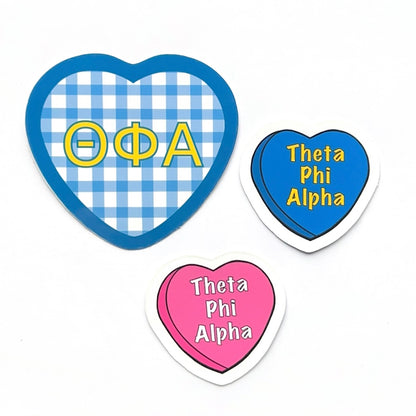 Sorority Hearts Sticker Set