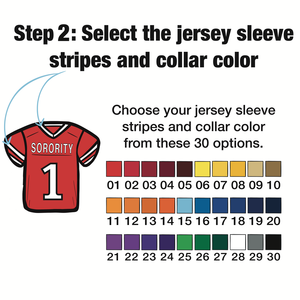 Alpha Phi Football Jersey Button - Customizable