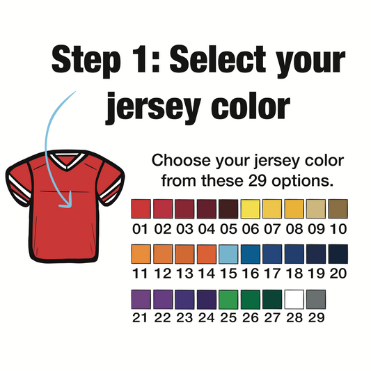 Alpha Delta Pi Football Jersey Button - Customizable