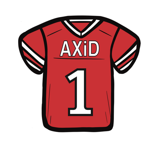 Alpha Xi Delta Football Jersey Button - Customizable