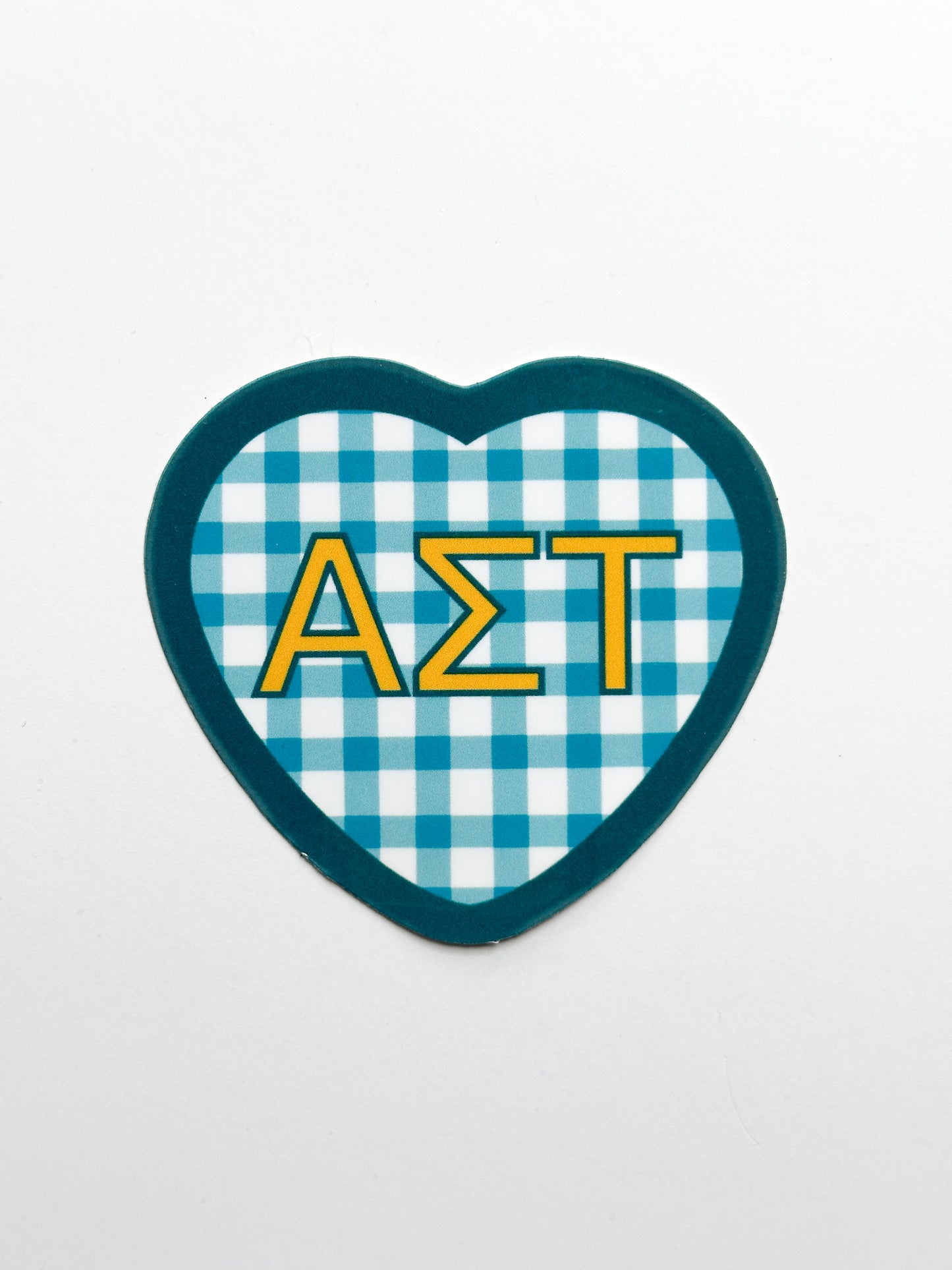 Picnic Heart Sorority Sticker