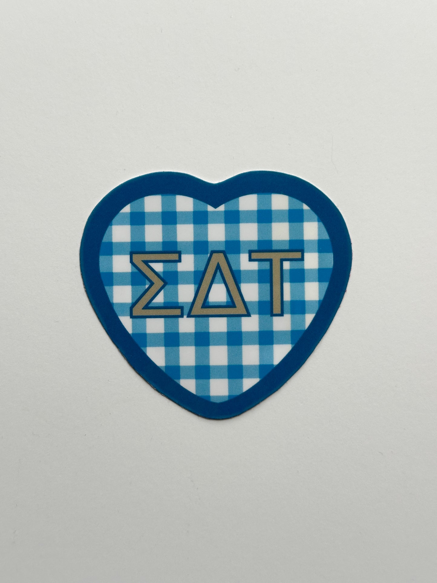 Picnic Heart Sorority Sticker