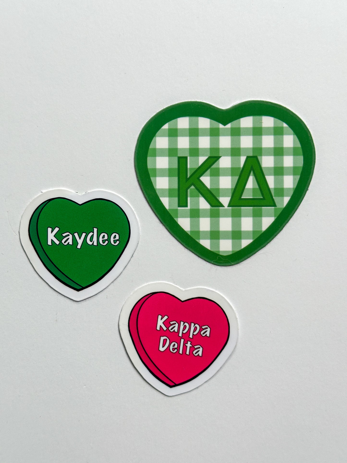 Sorority Hearts Sticker Set