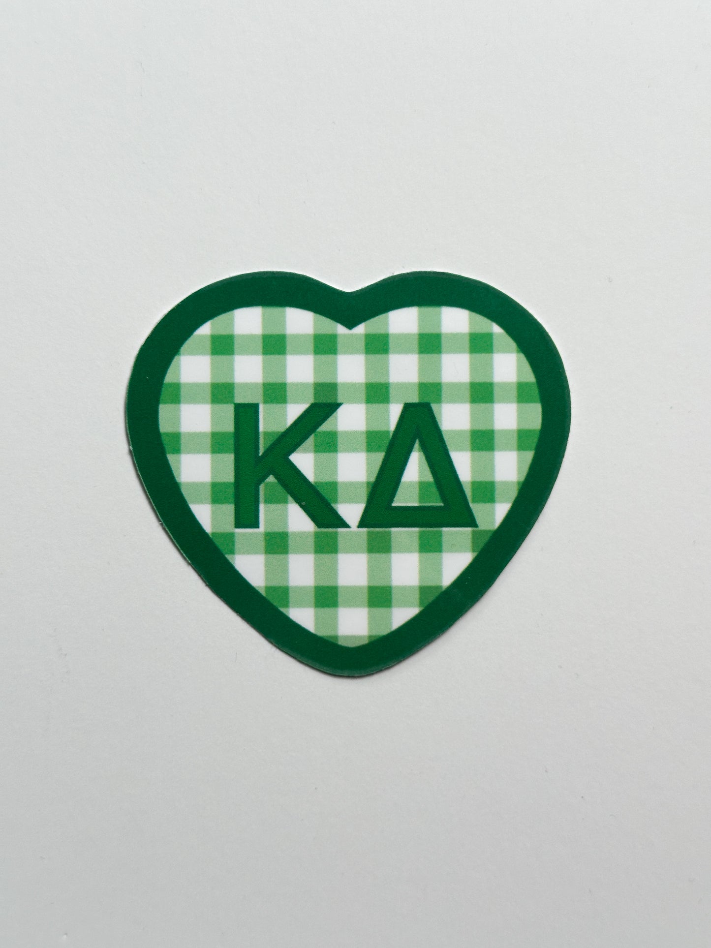 Picnic Heart Sorority Sticker
