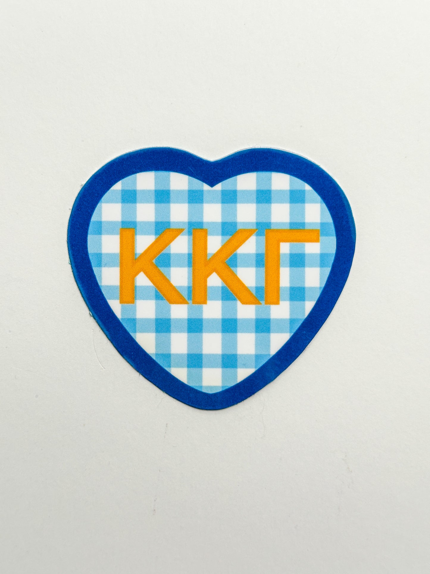 Picnic Heart Sorority Sticker