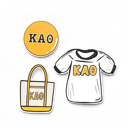 Bid Day Icons Sticker Set