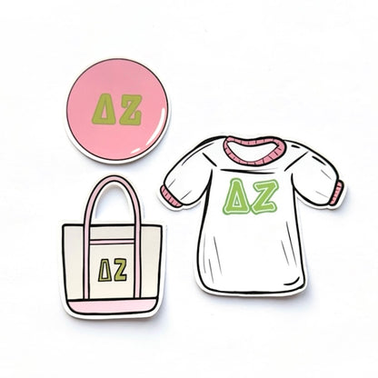 Bid Day Icons Sticker Set