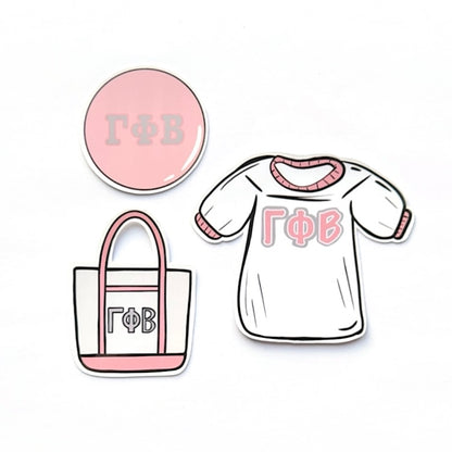 Bid Day Icons Sticker Set