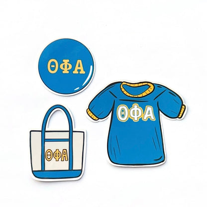 Bid Day Icons Sticker Set