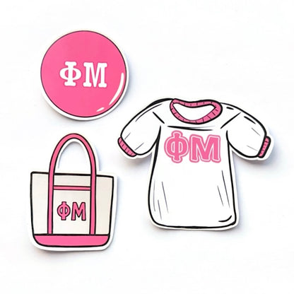 Bid Day Icons Sticker Set