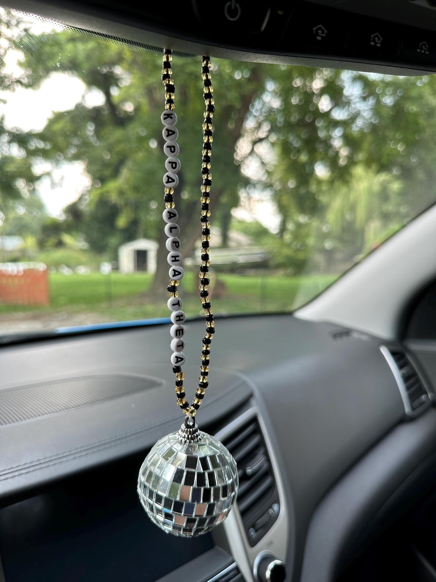 Kappa Alpha Theta Disco Ball Suncatcher / Car Charm