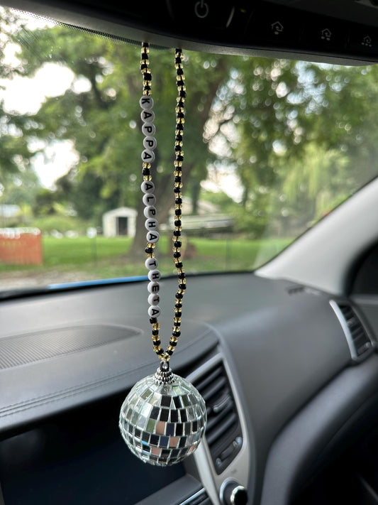 Kappa Alpha Theta Disco Ball Suncatcher / Car Charm