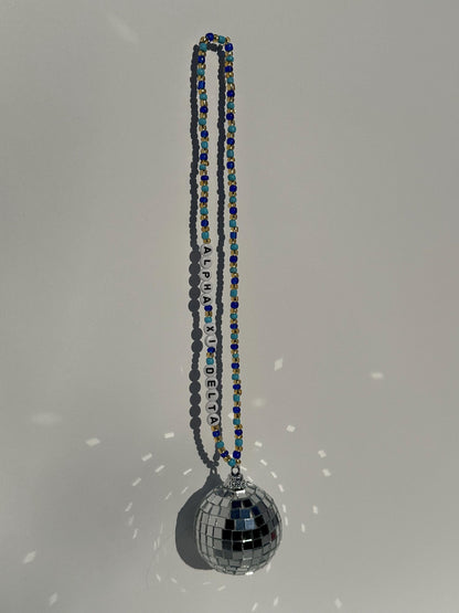 Alpha Xi Delta Disco Ball Suncatcher / Car Charm