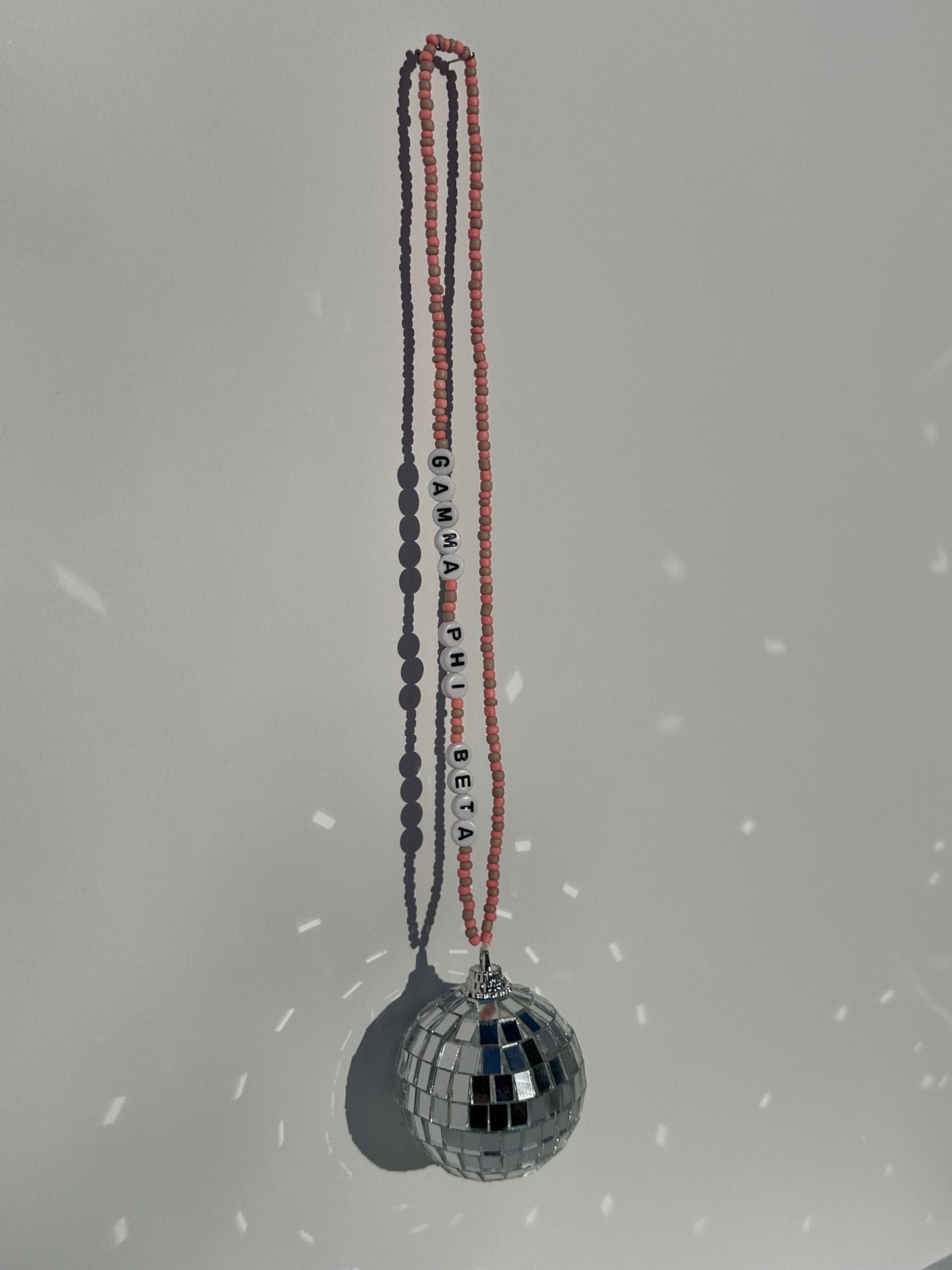 Gamma Phi Beta Disco Ball Suncatcher / Car Charm